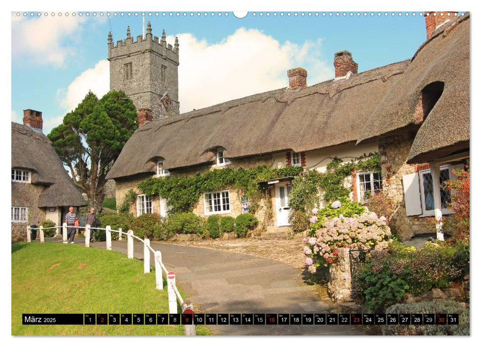 Cornwall - Devon Somerset Dorset (CALVENDO Premium Wandkalender 2025)