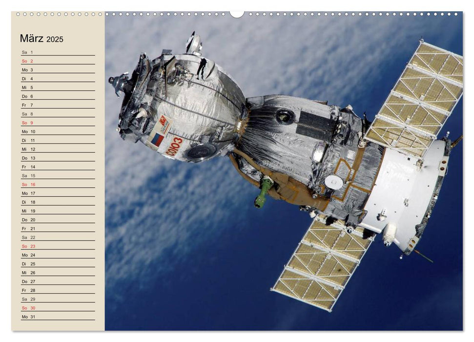 Raumfahrt und Weltall (CALVENDO Wandkalender 2025)