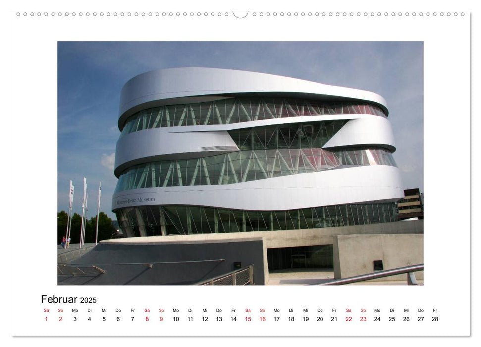 Moderne Gebäude (CALVENDO Premium Wandkalender 2025)