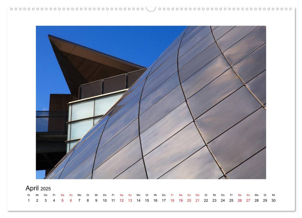 Moderne Gebäude (CALVENDO Premium Wandkalender 2025)