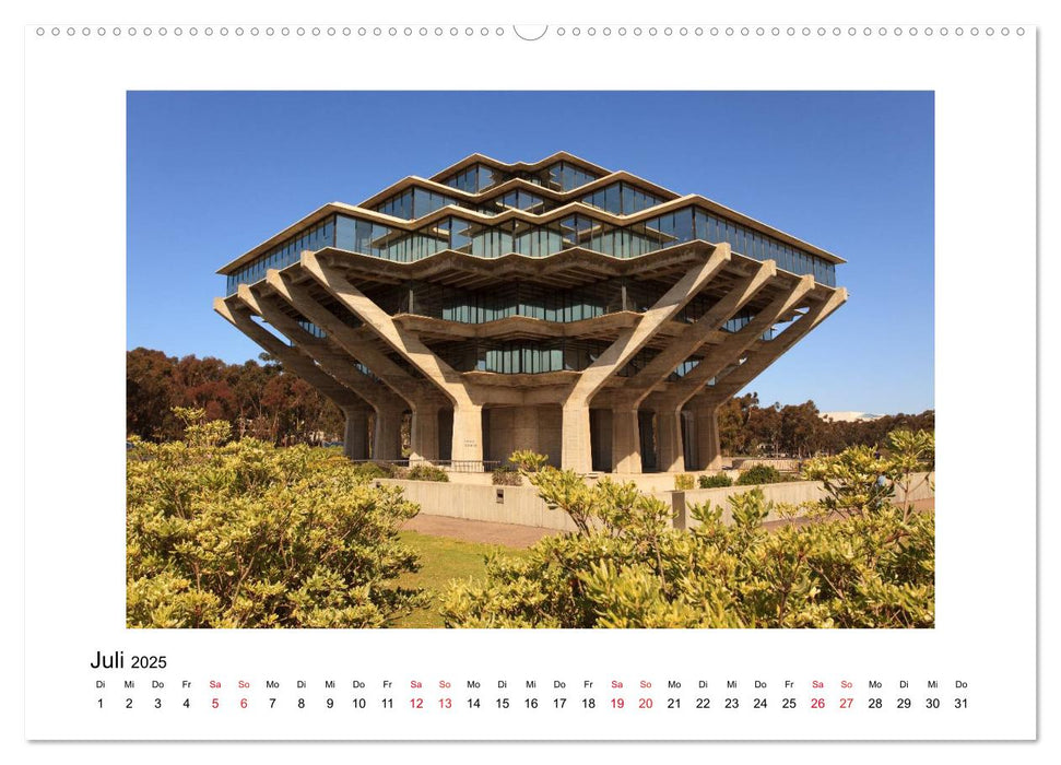 Moderne Gebäude (CALVENDO Premium Wandkalender 2025)