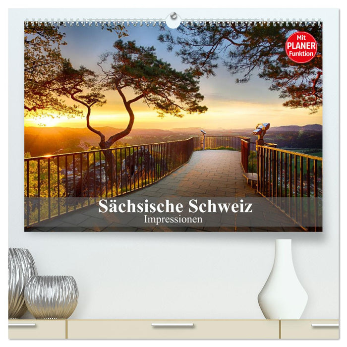 Sächsische Schweiz – Impressionen (CALVENDO Premium Wandkalender 2025)