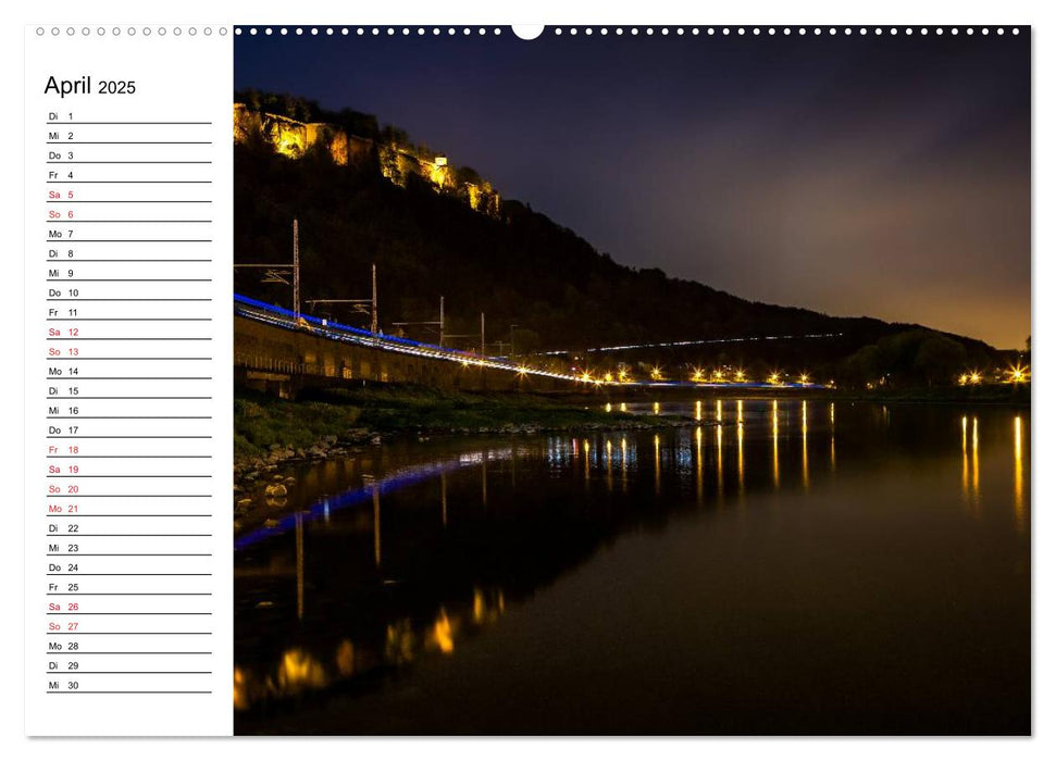 Sächsische Schweiz – Impressionen (CALVENDO Premium Wandkalender 2025)