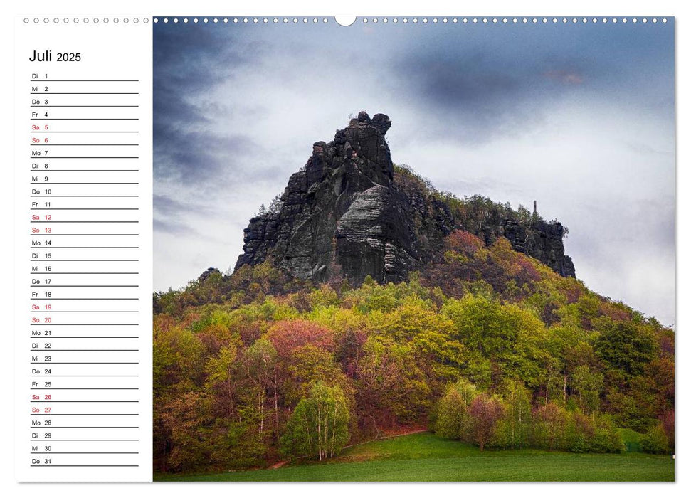 Sächsische Schweiz – Impressionen (CALVENDO Premium Wandkalender 2025)