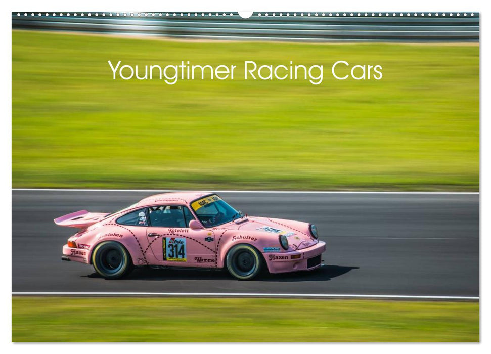 Youngtimer Racing Cars (CALVENDO Wandkalender 2025)