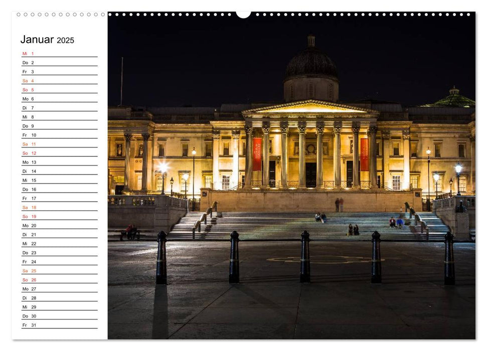 London Light (CALVENDO Premium Wandkalender 2025)