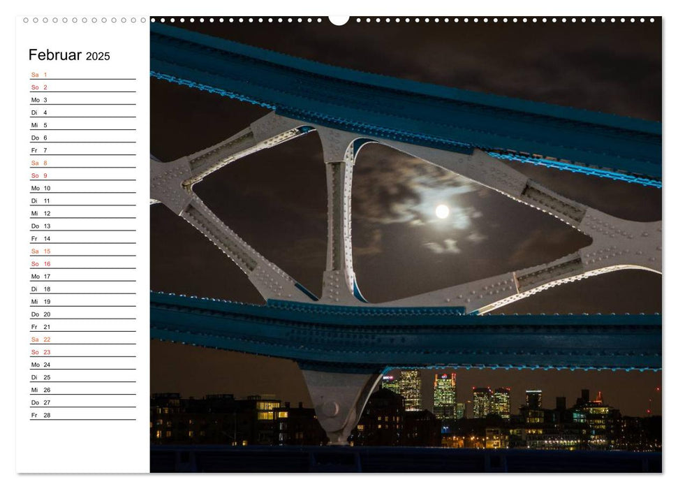 London Light (CALVENDO Premium Wandkalender 2025)