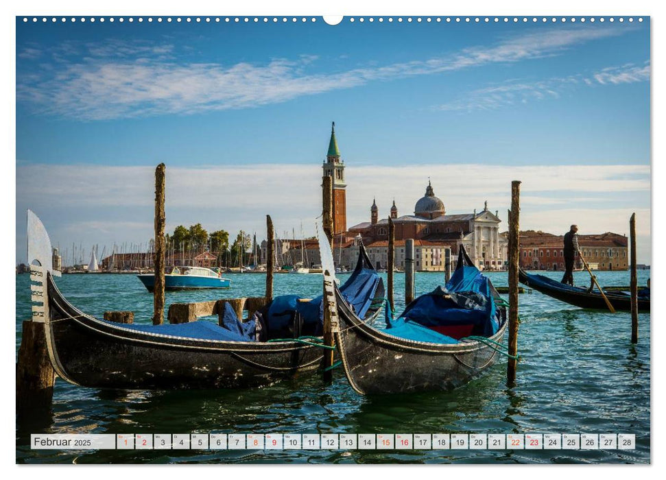 Wundervolles Venedig (CALVENDO Premium Wandkalender 2025)