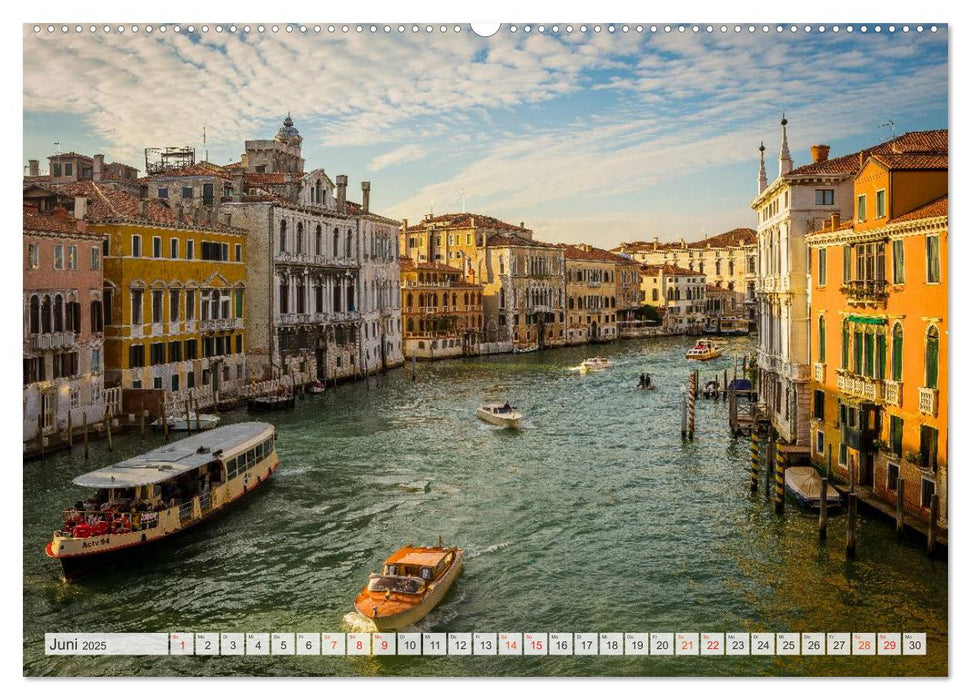 Wundervolles Venedig (CALVENDO Premium Wandkalender 2025)