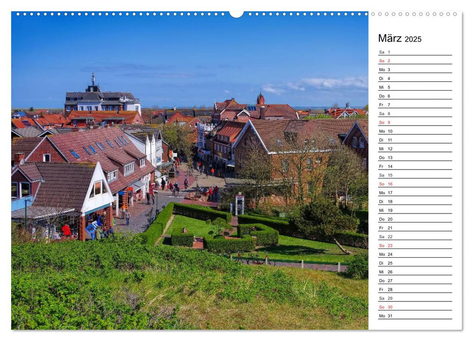 Langeoog - Schönste Insel Ostfrieslands (CALVENDO Premium Wandkalender 2025)