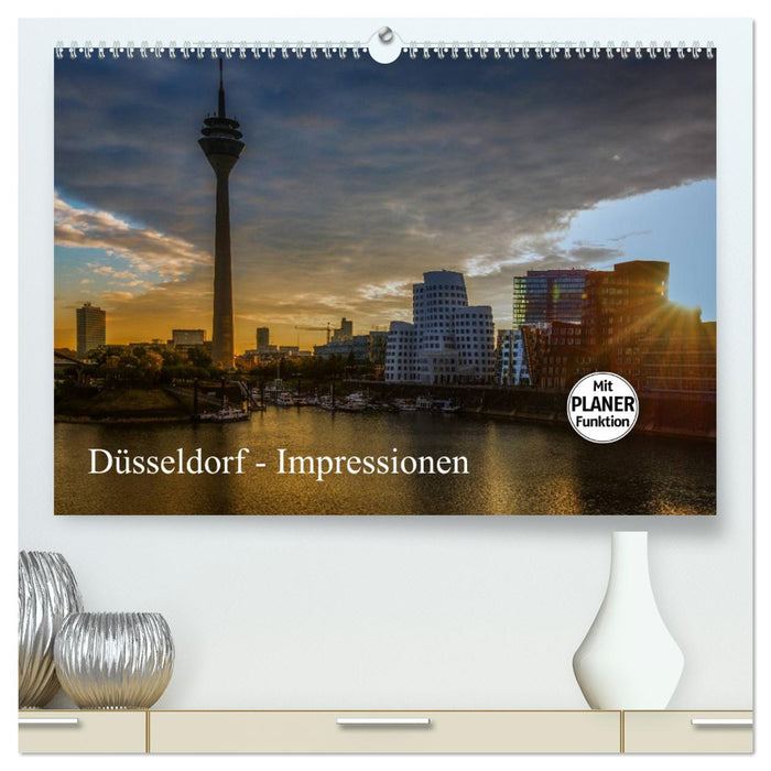 Düsseldorf - Impressionen (CALVENDO Premium Wandkalender 2025)