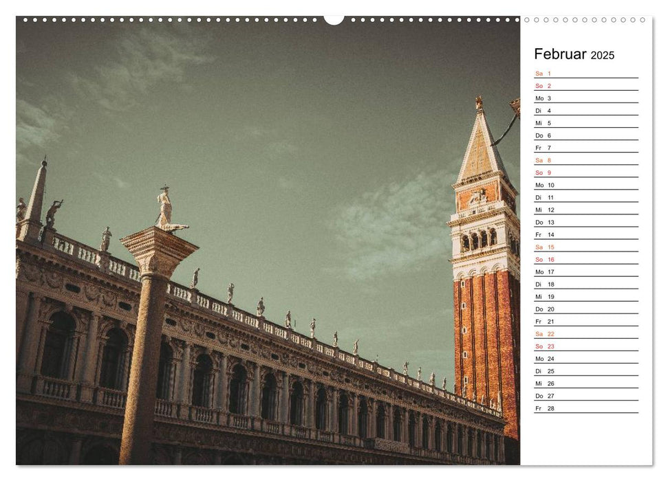 Traumstadt Venedig (CALVENDO Premium Wandkalender 2025)