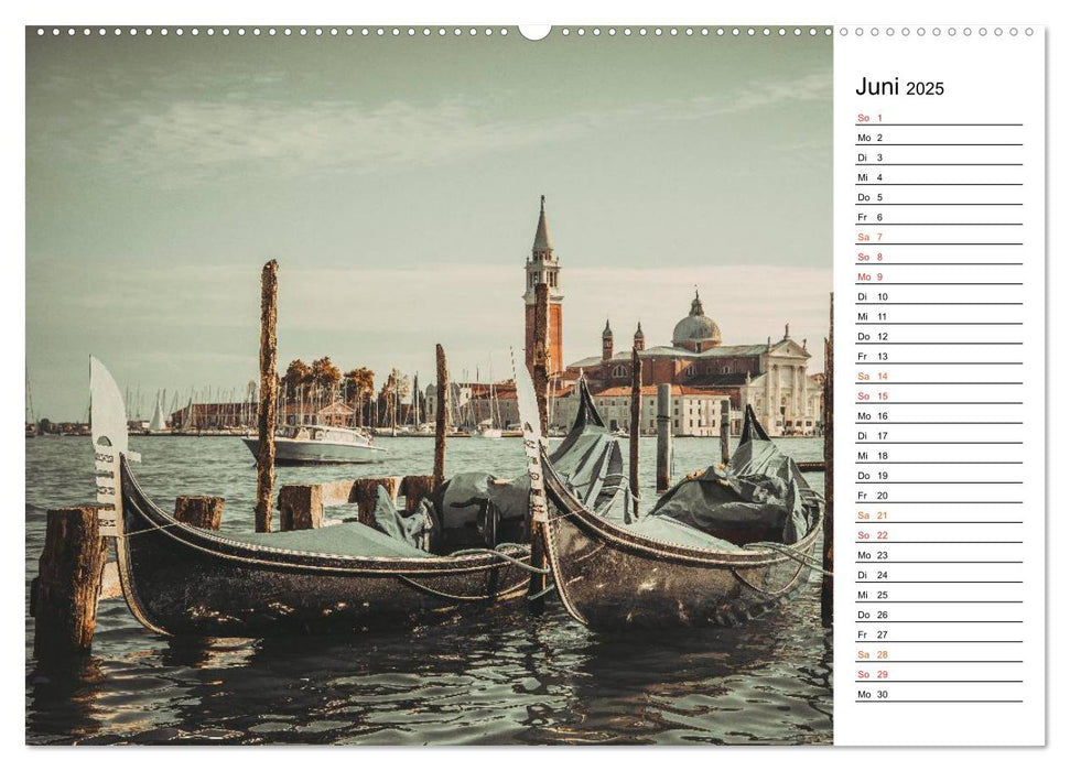 Traumstadt Venedig (CALVENDO Premium Wandkalender 2025)