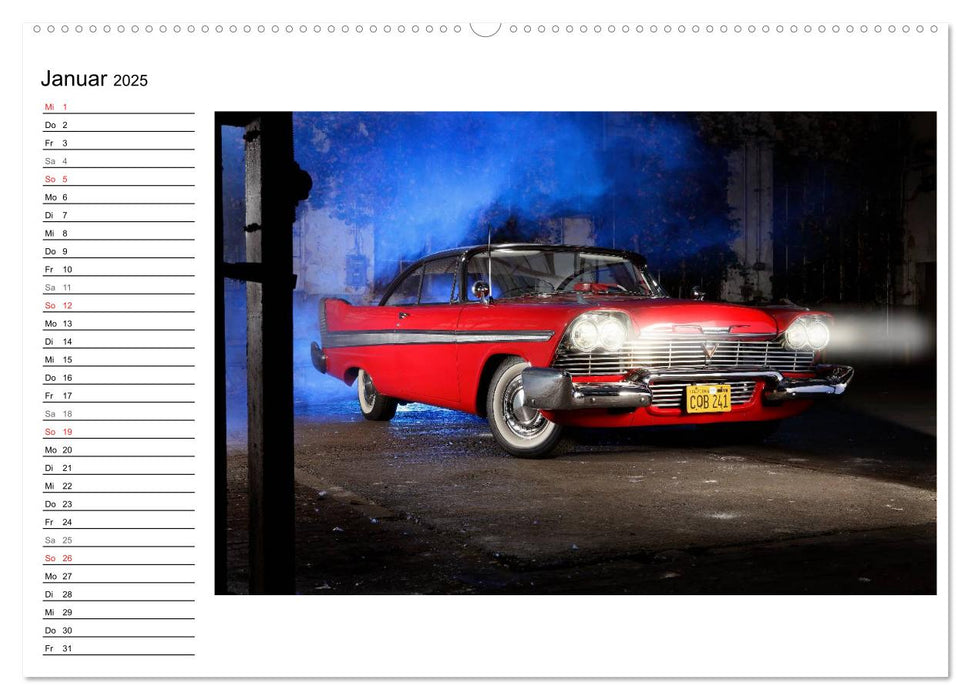 John Carpenter´s Christine (CALVENDO Premium Wandkalender 2025)