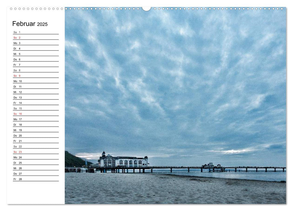 Urlaubsparadies Rügen (CALVENDO Premium Wandkalender 2025)