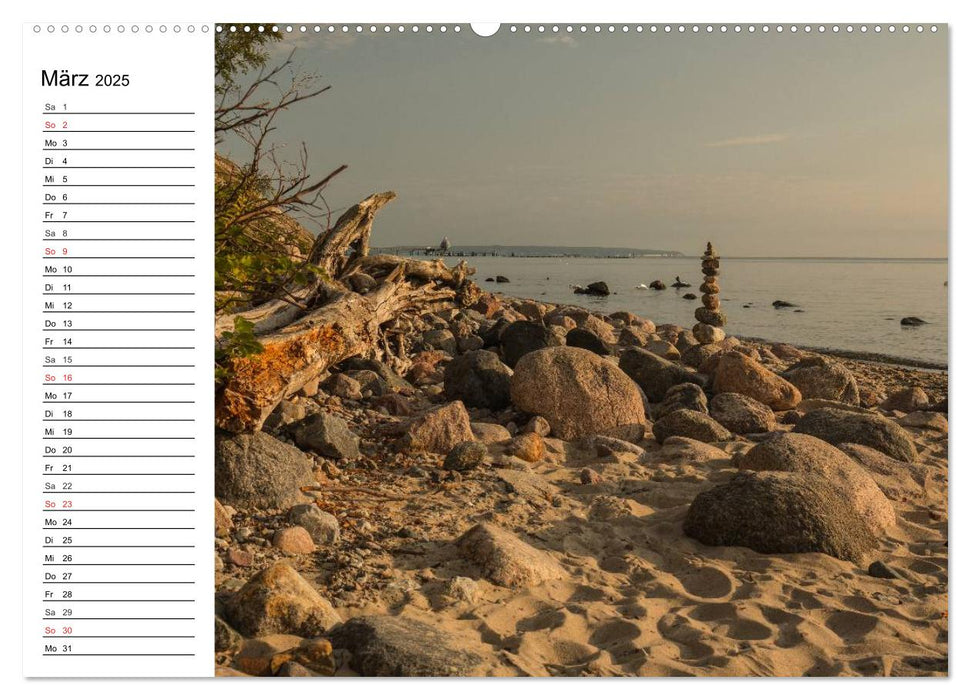 Urlaubsparadies Rügen (CALVENDO Premium Wandkalender 2025)