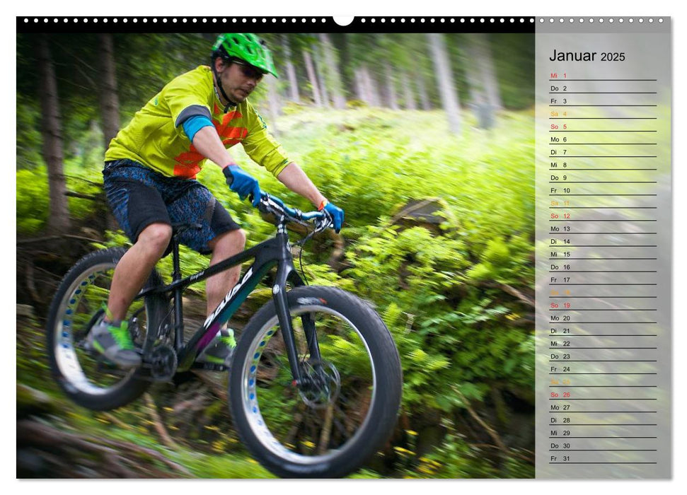 Downhill Moments (CALVENDO Premium Wandkalender 2025)