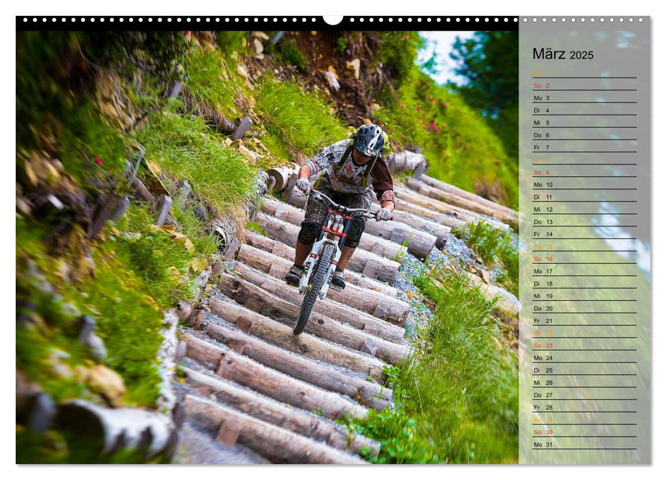 Downhill Moments (CALVENDO Premium Wandkalender 2025)