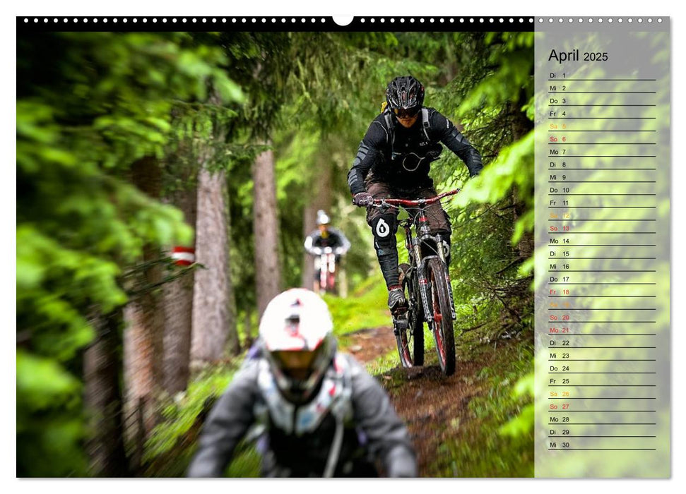 Downhill Moments (CALVENDO Premium Wandkalender 2025)