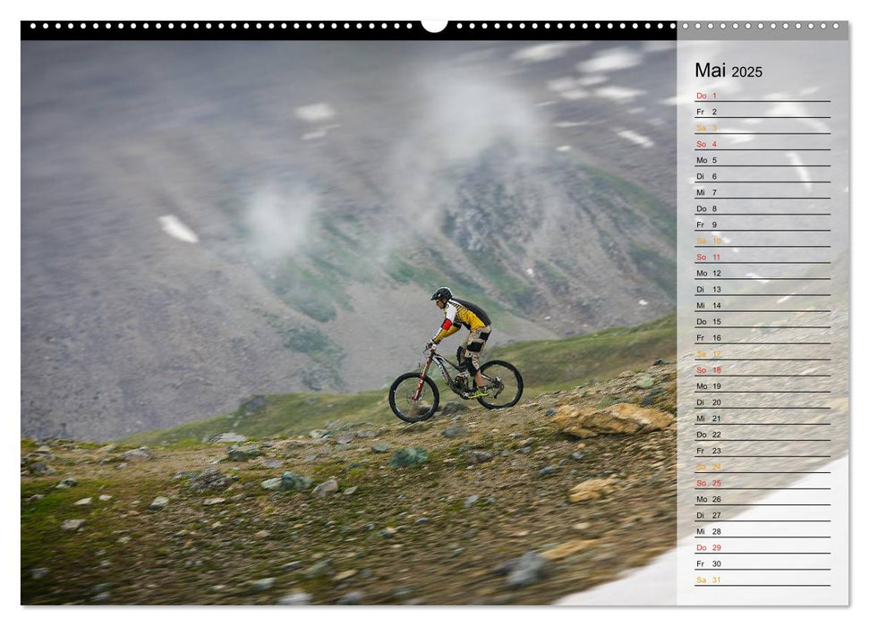 Downhill Moments (CALVENDO Premium Wandkalender 2025)