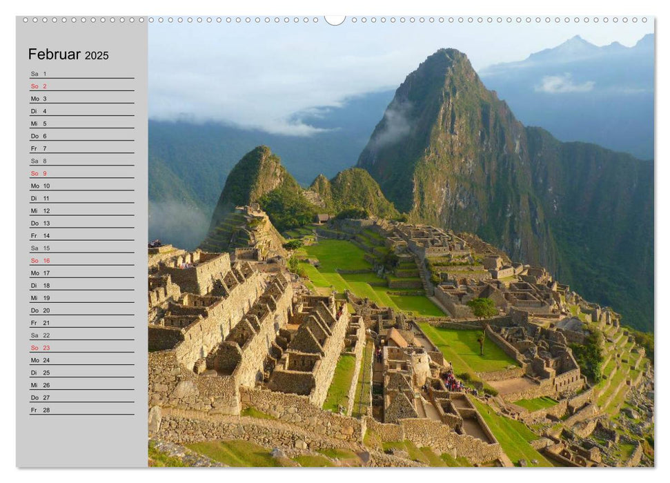 Perú. Impressionen (CALVENDO Premium Wandkalender 2025)