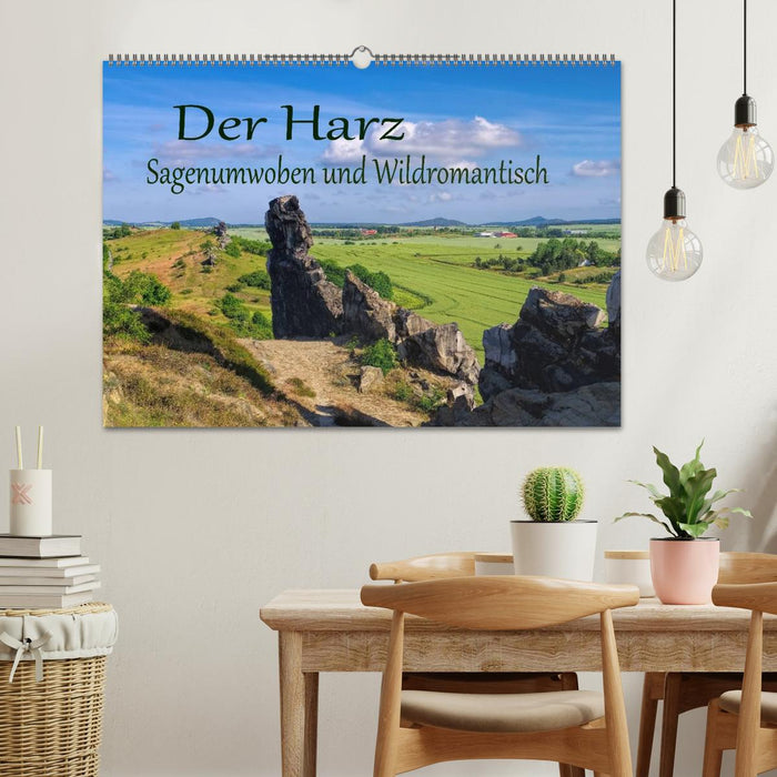 Der Harz - Sagenumwoben und Wildromantisch (CALVENDO Wandkalender 2025)