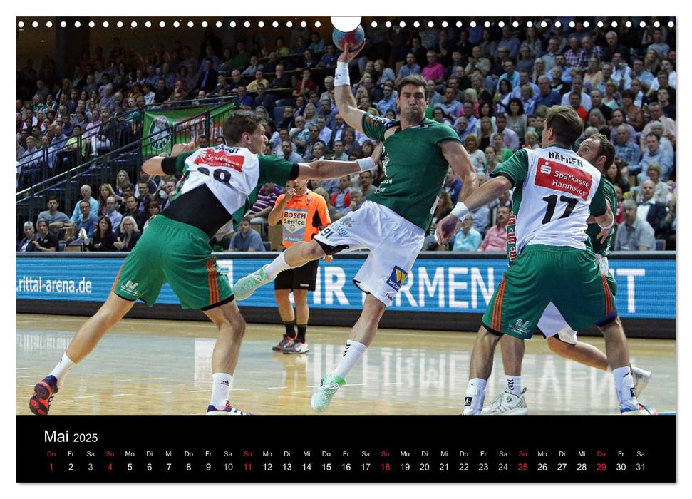 Handball Bundesliga - HSG Wetzlar (CALVENDO Wandkalender 2025)