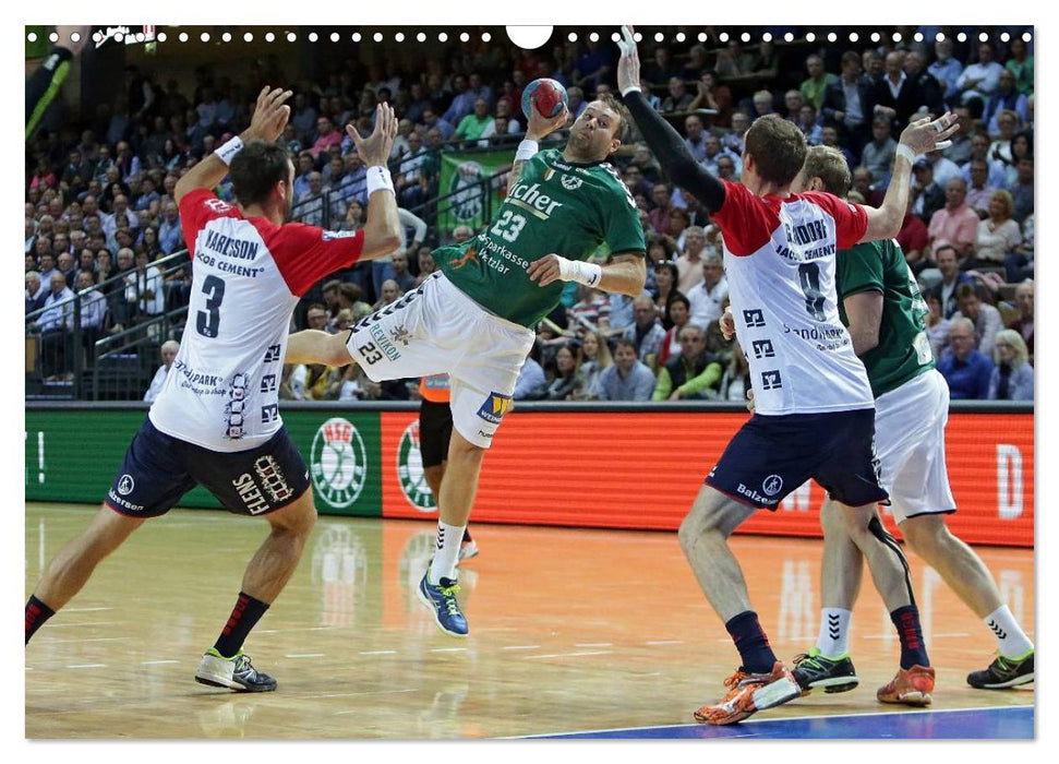 Handball Bundesliga - HSG Wetzlar (CALVENDO Wandkalender 2025)