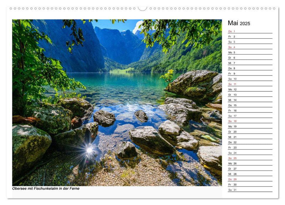 Willkommen am Königssee (CALVENDO Premium Wandkalender 2025)