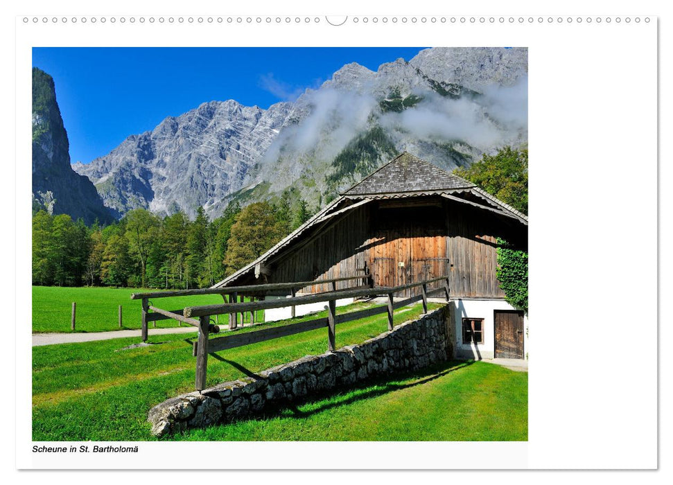 Willkommen am Königssee (CALVENDO Premium Wandkalender 2025)