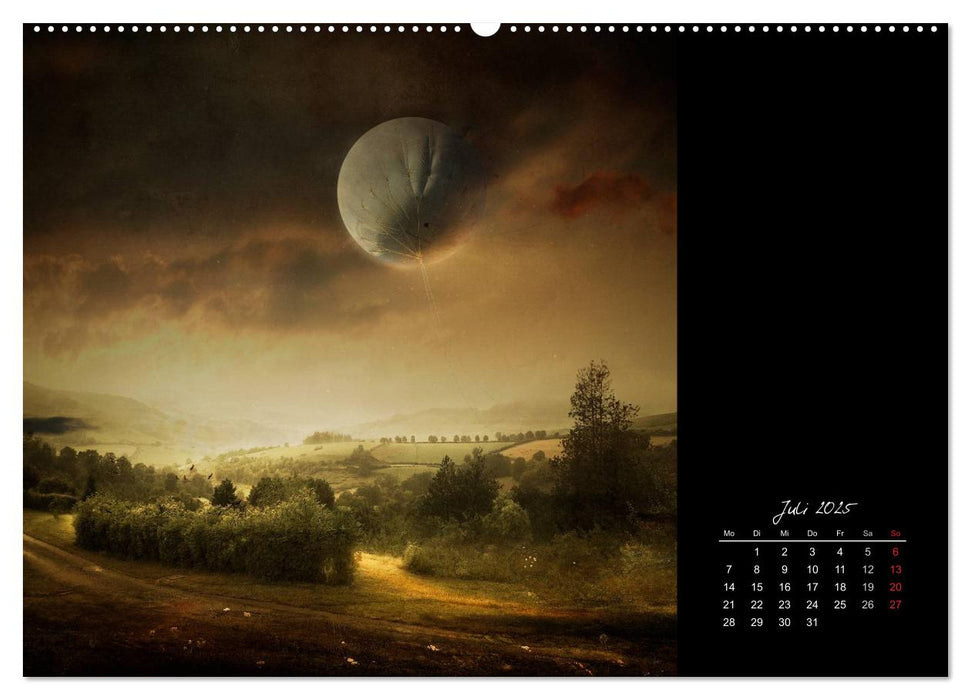 Irgendwo im Reich der Fantasie (CALVENDO Premium Wandkalender 2025)