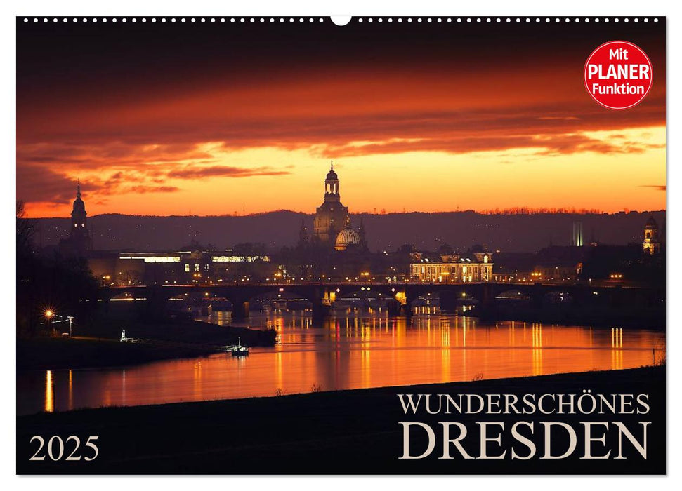 Wunderschönes Dresden (CALVENDO Wandkalender 2025)