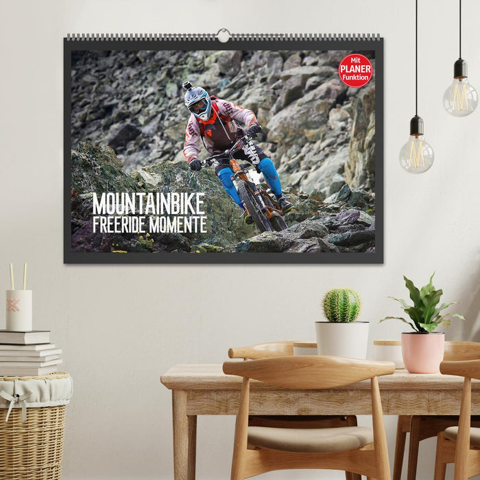 Mountainbike Freeride Momente (CALVENDO Wandkalender 2025)