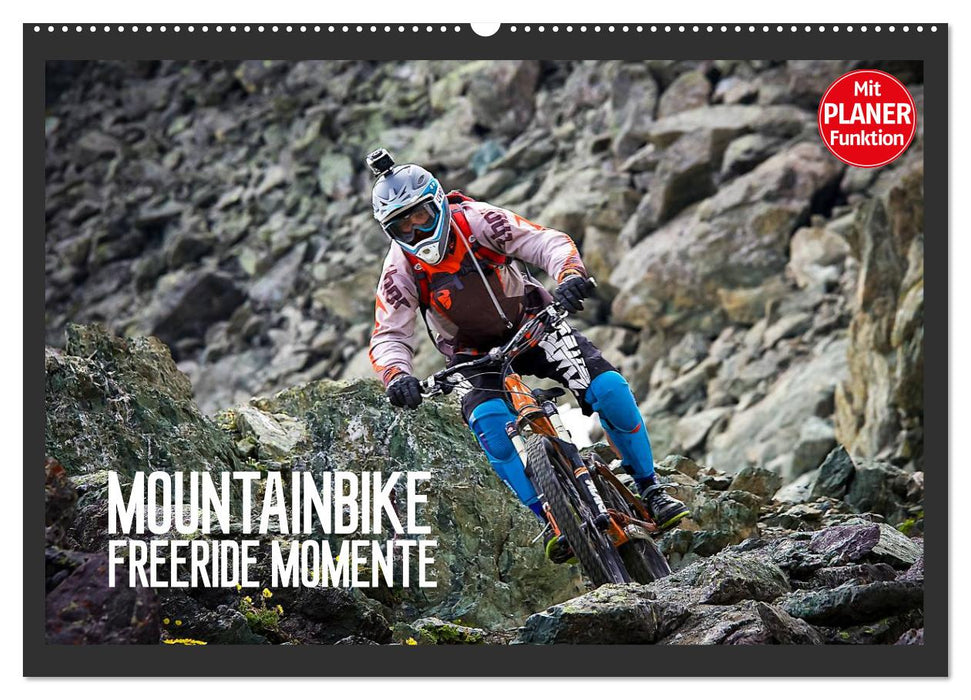 Mountainbike Freeride Momente (CALVENDO Wandkalender 2025)