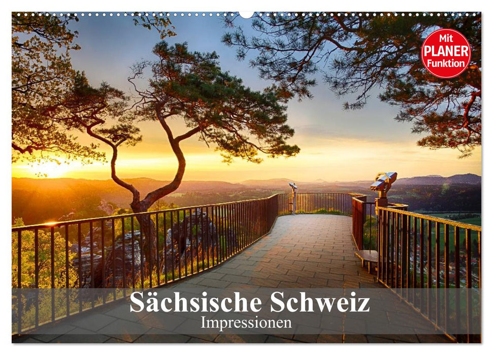 Sächsische Schweiz – Impressionen (CALVENDO Wandkalender 2025)