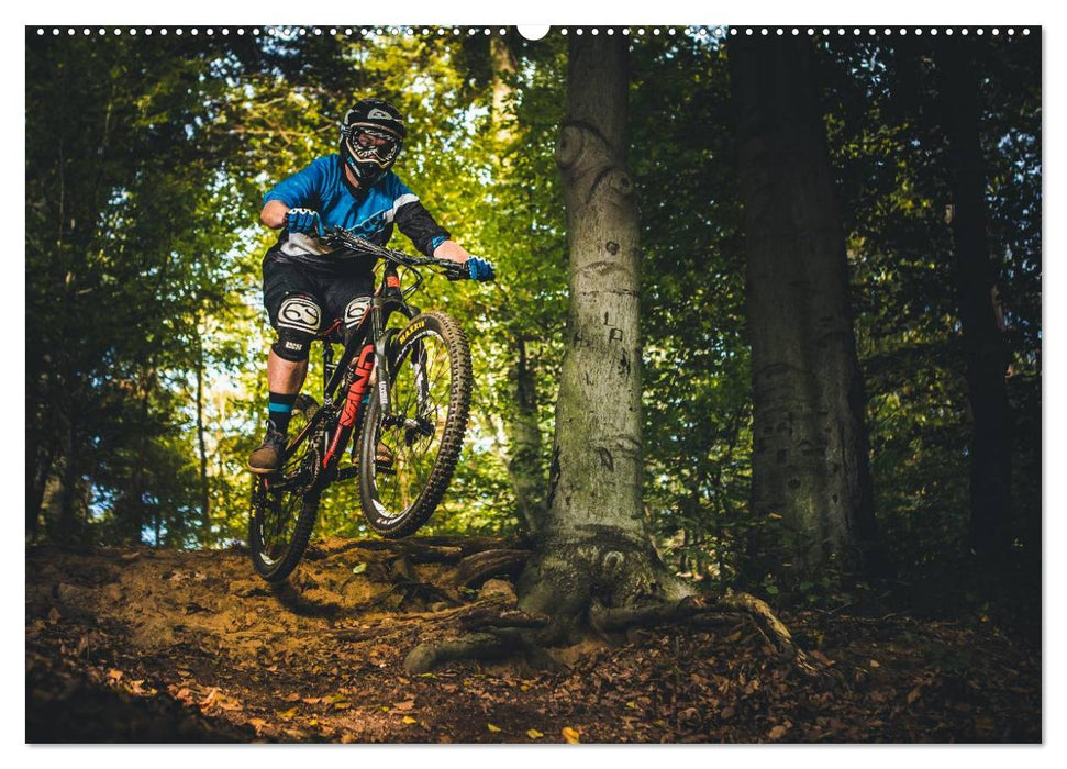 Mountainbike Action (CALVENDO Wandkalender 2025)