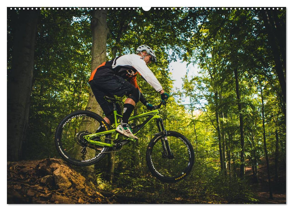 Mountainbike Action (CALVENDO Wandkalender 2025)