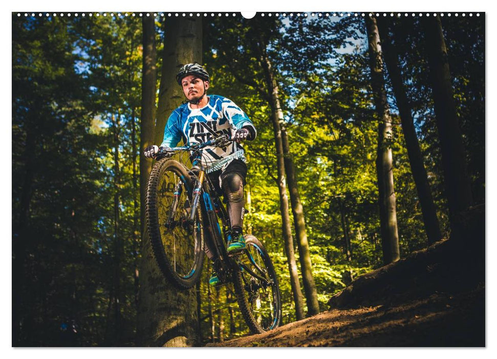 Mountainbike Action (CALVENDO Wandkalender 2025)