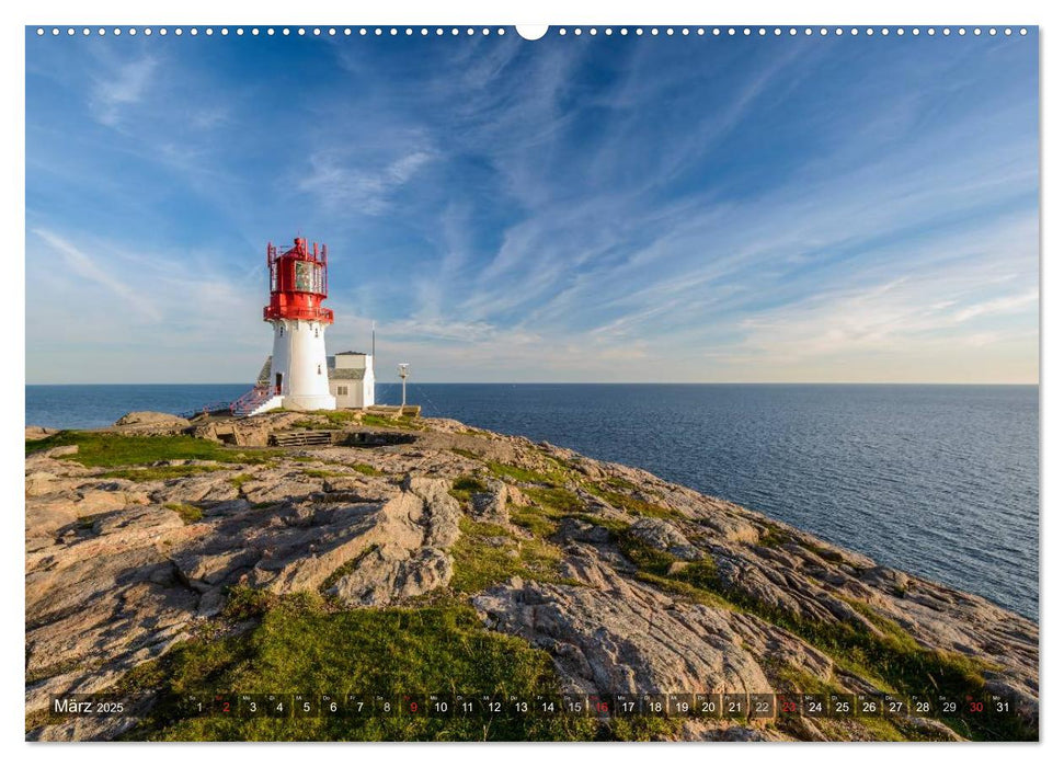 Norwegens Süden (CALVENDO Premium Wandkalender 2025)