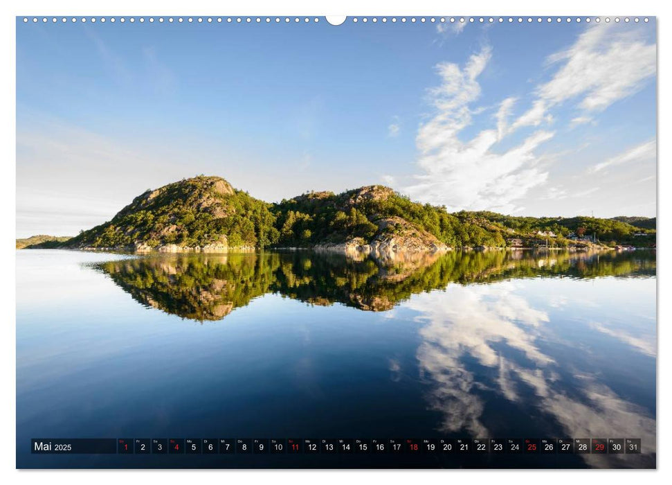 Norwegens Süden (CALVENDO Premium Wandkalender 2025)