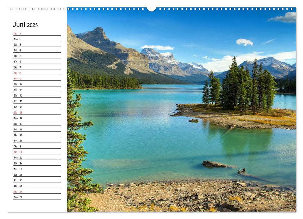 Alaska und Kanada (CALVENDO Premium Wandkalender 2025)