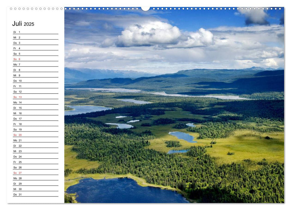 Alaska und Kanada (CALVENDO Premium Wandkalender 2025)