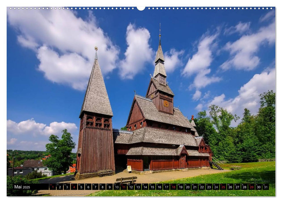 Goslar - Hanse- und Kaiserstadt im Harz (CALVENDO Premium Wandkalender 2025)