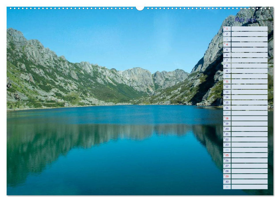 Landschaften Norwegens zwischen Polarkreis und Nordkap (CALVENDO Premium Wandkalender 2025)