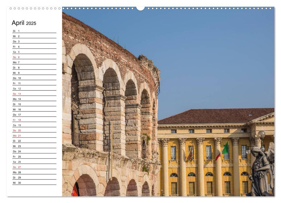 VENETIEN von Venedig bis zum Gardasee (CALVENDO Premium Wandkalender 2025)