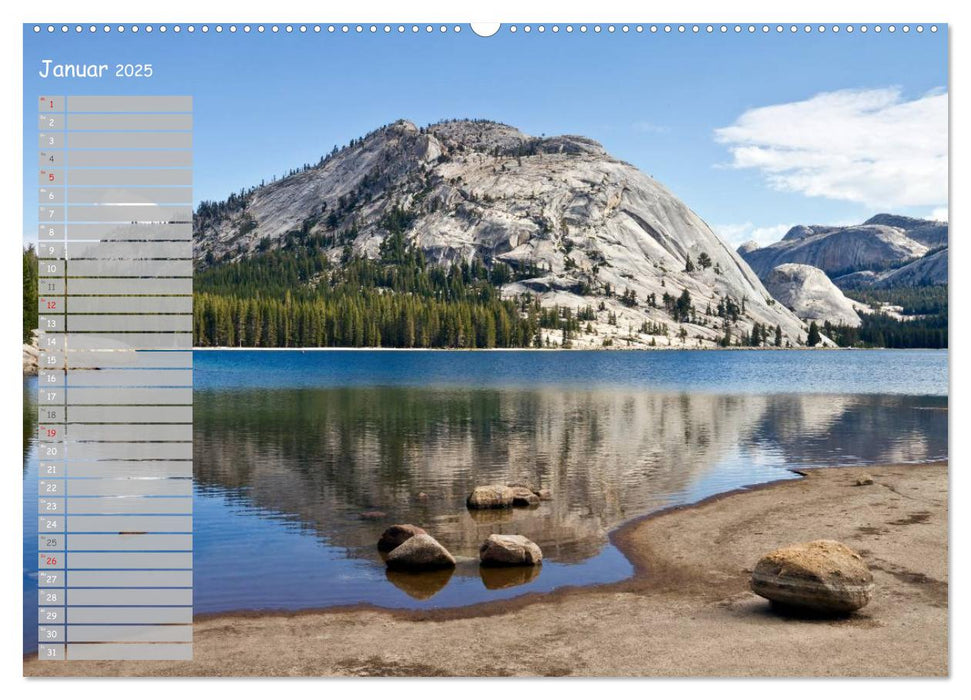 Faszinierende Idylle YOSEMITE VALLEY (CALVENDO Premium Wandkalender 2025)