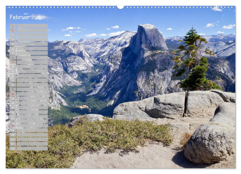 Faszinierende Idylle YOSEMITE VALLEY (CALVENDO Premium Wandkalender 2025)