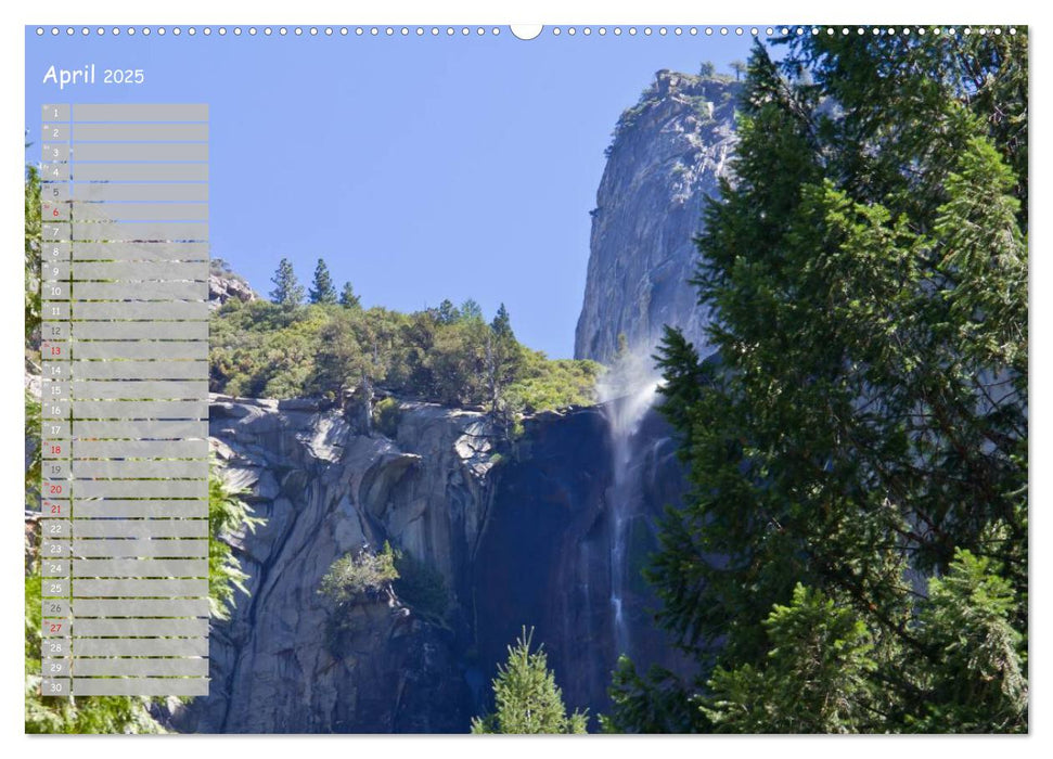 Faszinierende Idylle YOSEMITE VALLEY (CALVENDO Premium Wandkalender 2025)