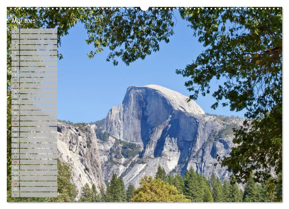 Faszinierende Idylle YOSEMITE VALLEY (CALVENDO Premium Wandkalender 2025)