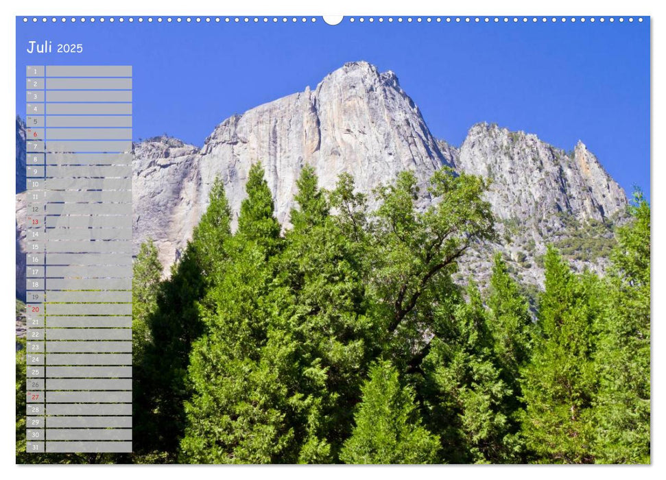 Faszinierende Idylle YOSEMITE VALLEY (CALVENDO Premium Wandkalender 2025)